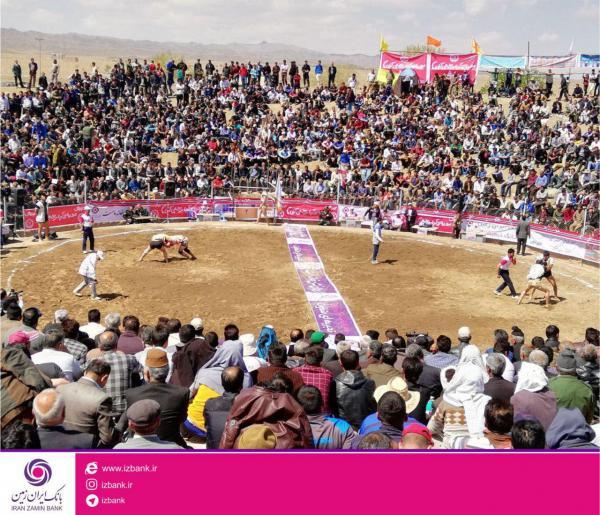 برگزاری مسابقات کشوری کشتی با چوخه شهرستان گرماب