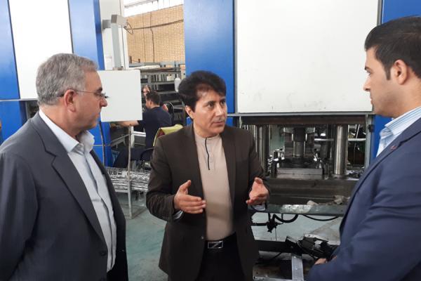 بازدید مدیراستانی بانک ایران زمین از شرکت پارت خودرو