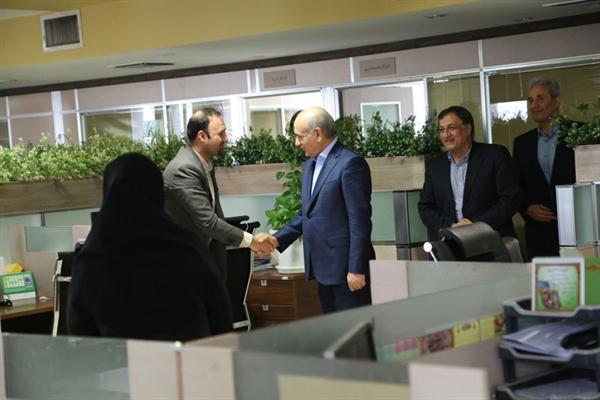 دیدار نوروزی مدیرعامل بانک کشاورزی با کارکنان