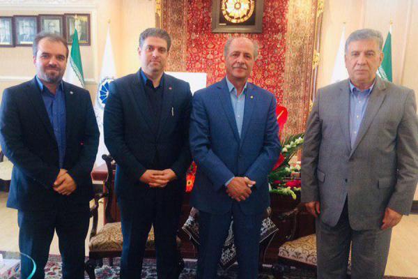 بازدید مدیراستانی بانک ایران زمین از اتاق بازرگانی تبریز