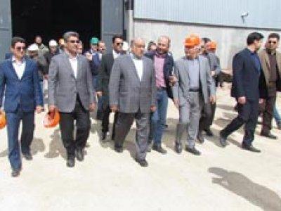  بازدید از طرحهای زمزم و ذوب آهن بیستون