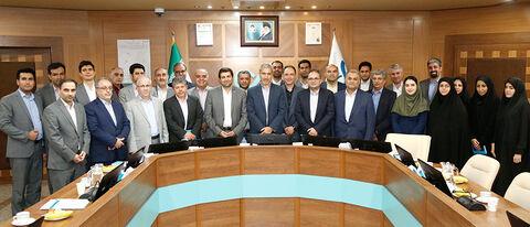 ارزیابی جایزه ملی تعالی منابع انسانی در بانک دی برگزار شد