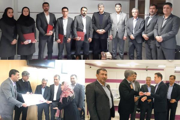 بازدید مدیران ارشد بانک ایران زمین از شعب استان فارس 