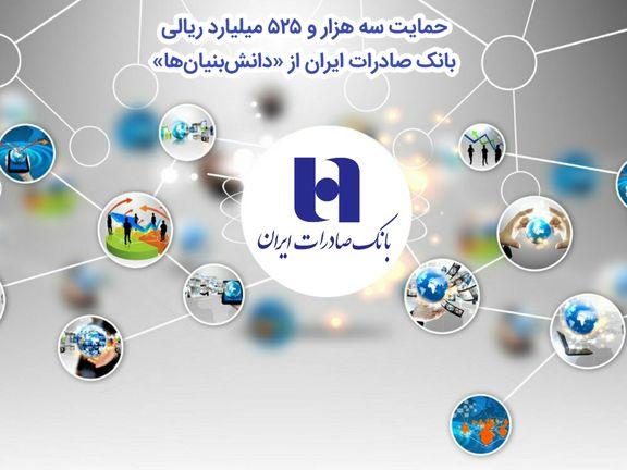 حمایت سه هزار و ۵۲۵میلیارد ریالی بانک صادرات ایران از «دانش‌بنیان‌ها» 