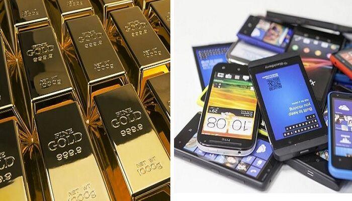جزئیات واردات طلا و موبایل در ۴ ماهه نخست امسال