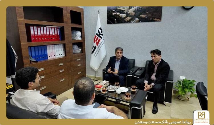 بازدید مدیر بانک صنعت و معدن خوزستان از نیروگاه سیکل ترکیبی ۵۰۰ مگاواتی بهبهان